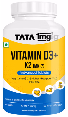 Vitamin D3 and K2