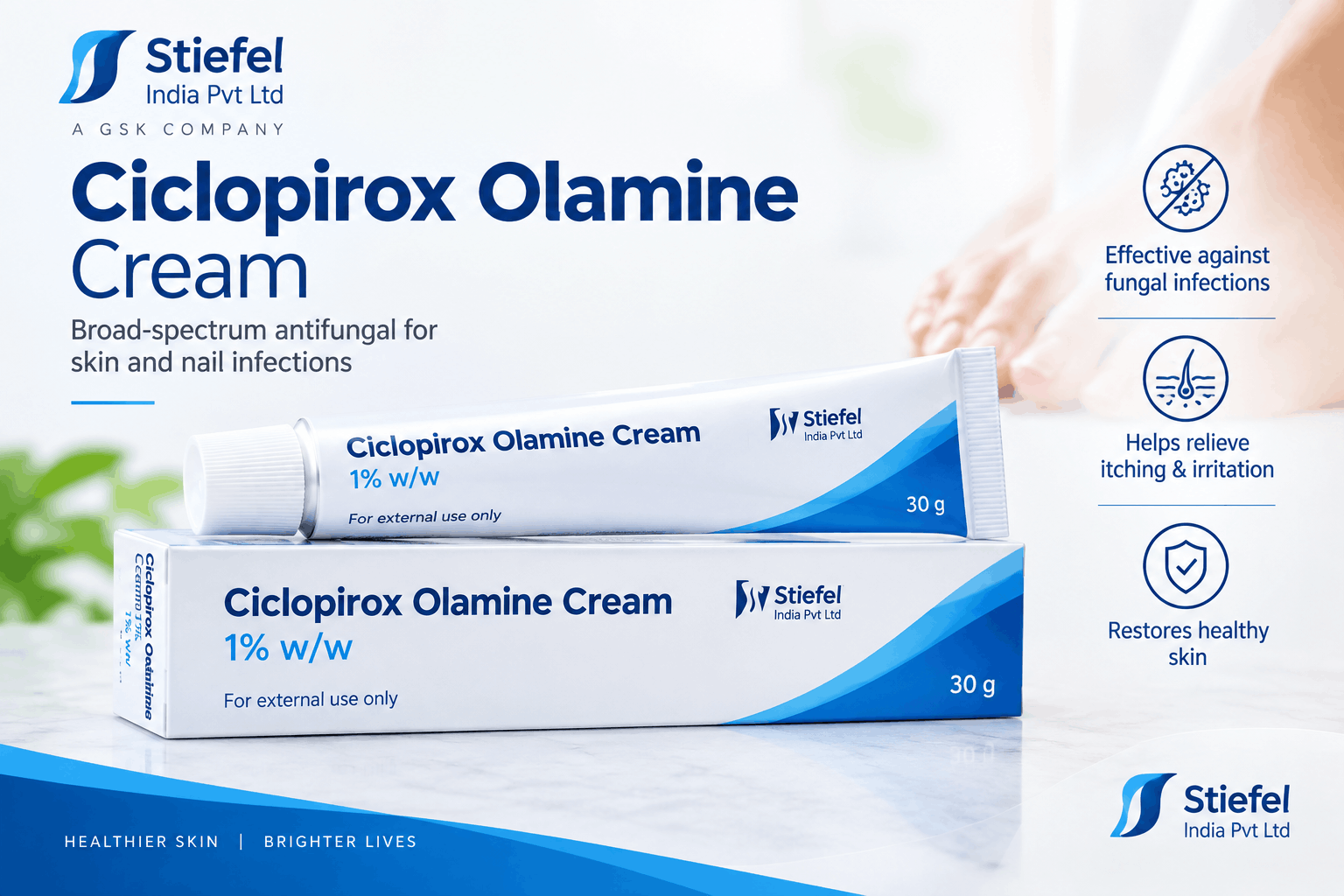 Ciclopirox Olamine Cream