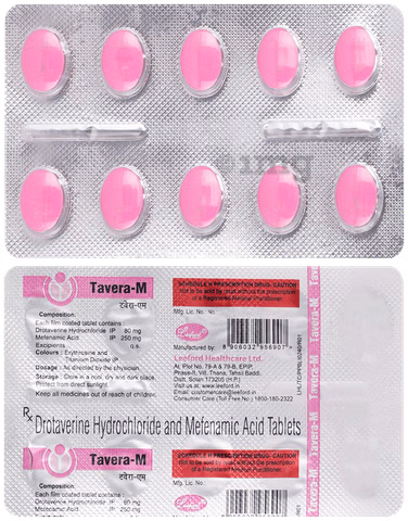 Best Drotaverine HCL Mefenamic Acid Tablets in India