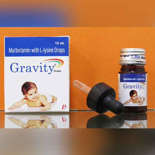 Gravity® Multivitamin with L-lysine Drops