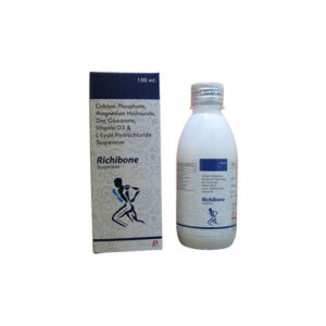 Calcium Phosphate, Magnesium Hydroxide, Zinc Gluconate, Vitamin D3, L-Lysine HCL Syrup 
