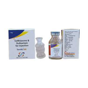 Ceftriaxone 1gm + Sulbactam 500mg Injection