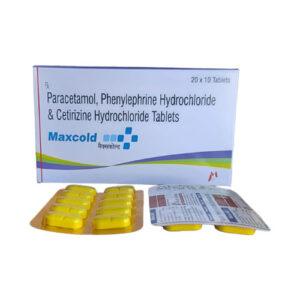 Cetirizine Dihydrochloride, Phenylephrine, and Paracetamol Tablets