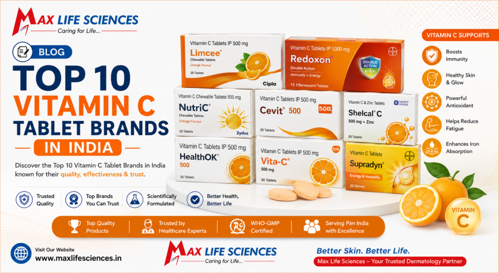 Top 10 Vitamin C Tablet Brands in India