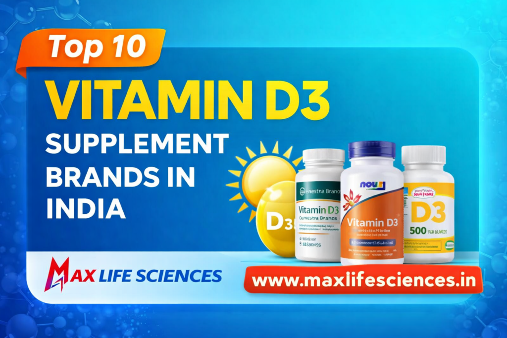 Top 10 Vitamin D3 Supplement Brands in India