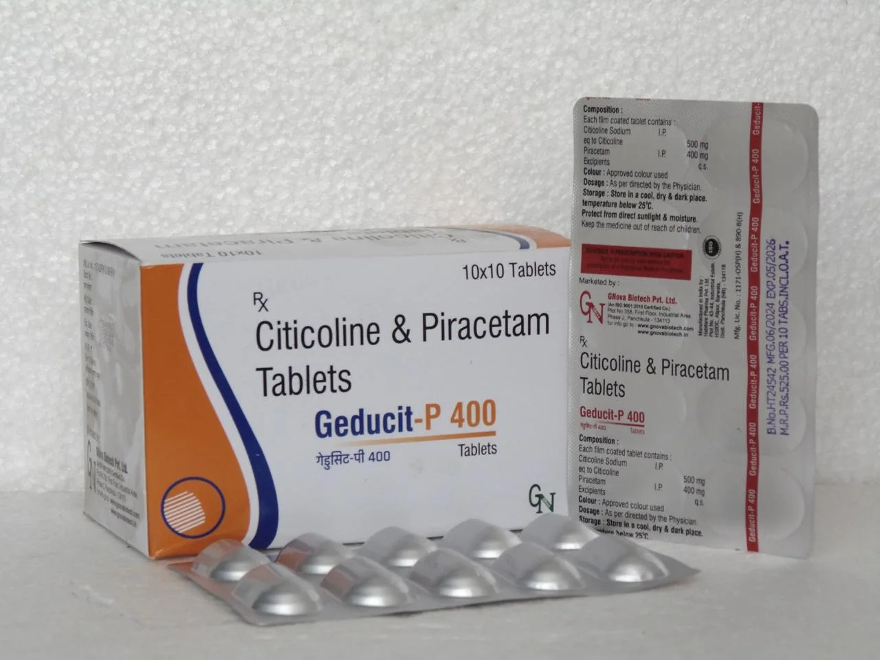 Top 10 Citicoline Piracetam Tablets in India