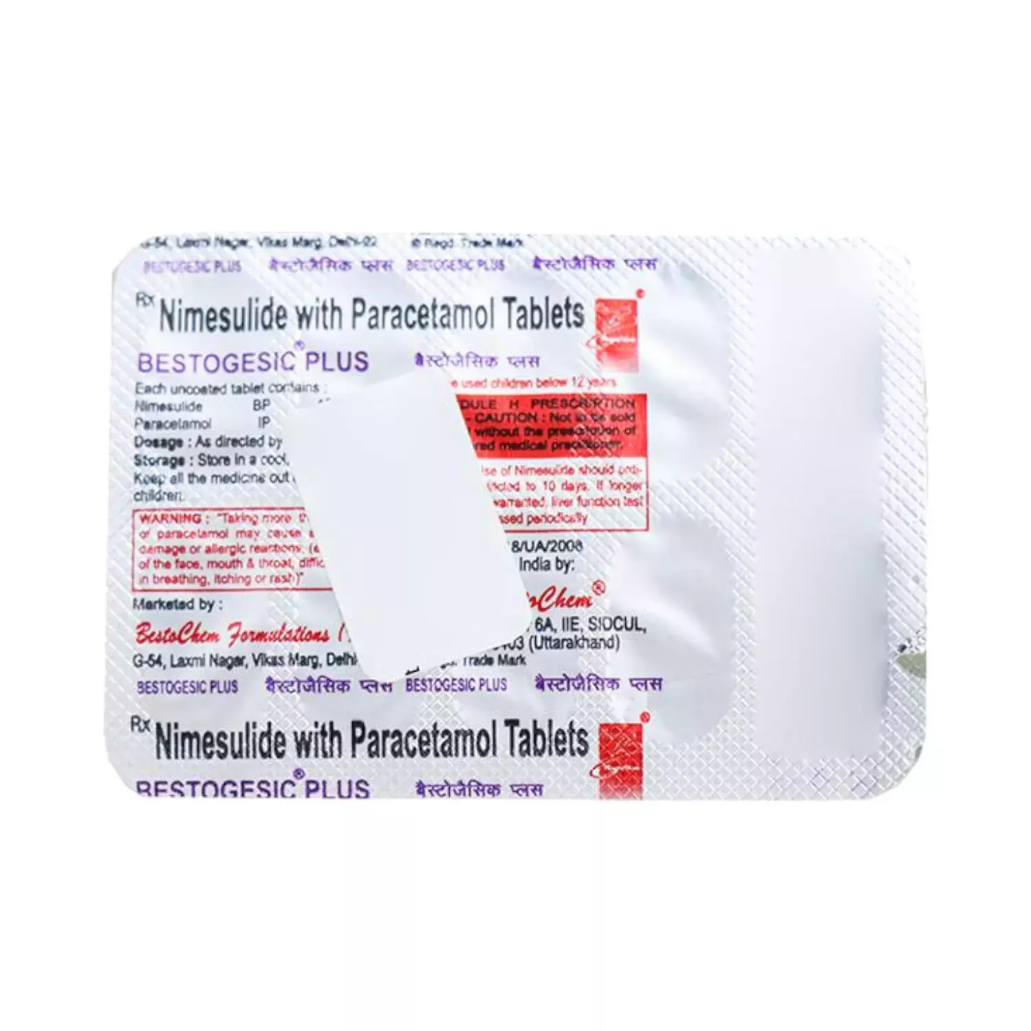 Top Nimesulide And Paracetamol Tablets in India