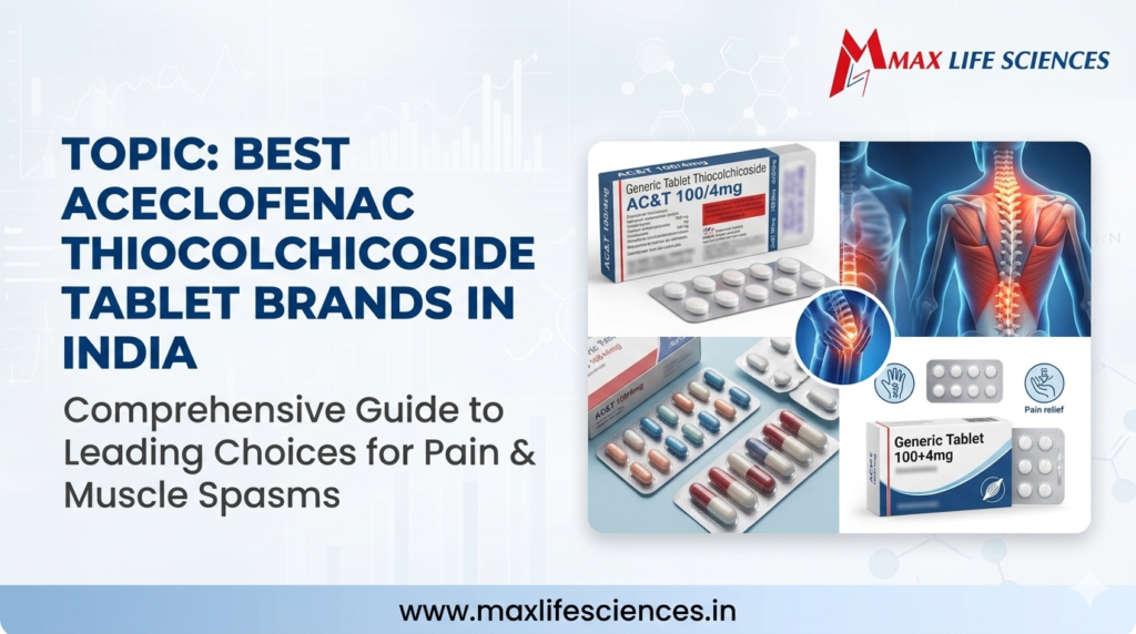 Best Aceclofenac Thiocolchicoside Tablet Brands in India