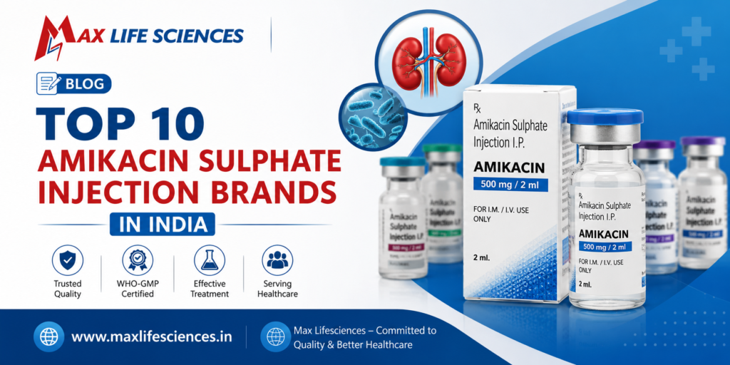 Top 10 Amikacin Sulphate Injection Brands in India