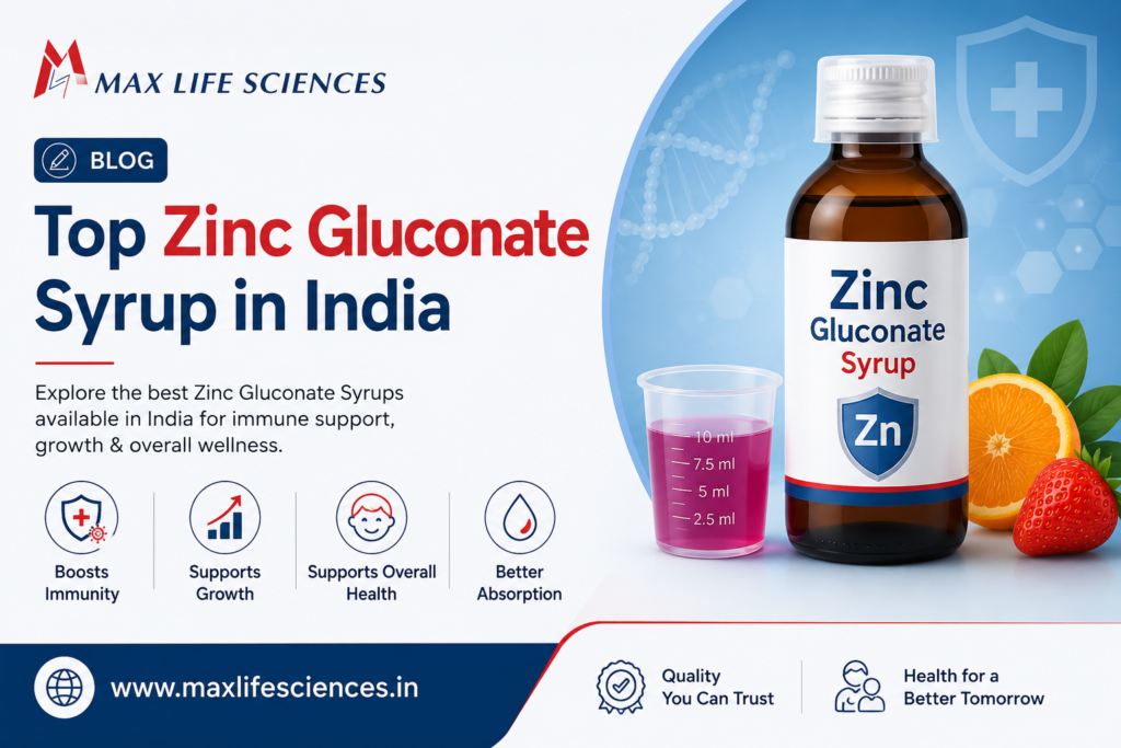 Top Zinc Gluconate Syrup in India